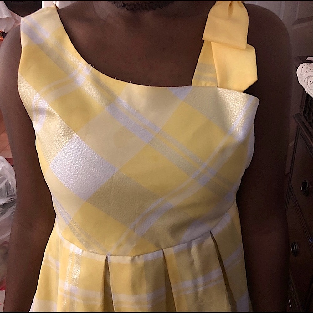 ✨Yellow and Silver Kids Dress✨